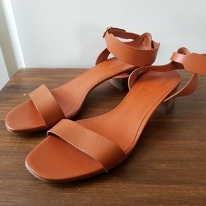 J. Crew Evie midheel sandals